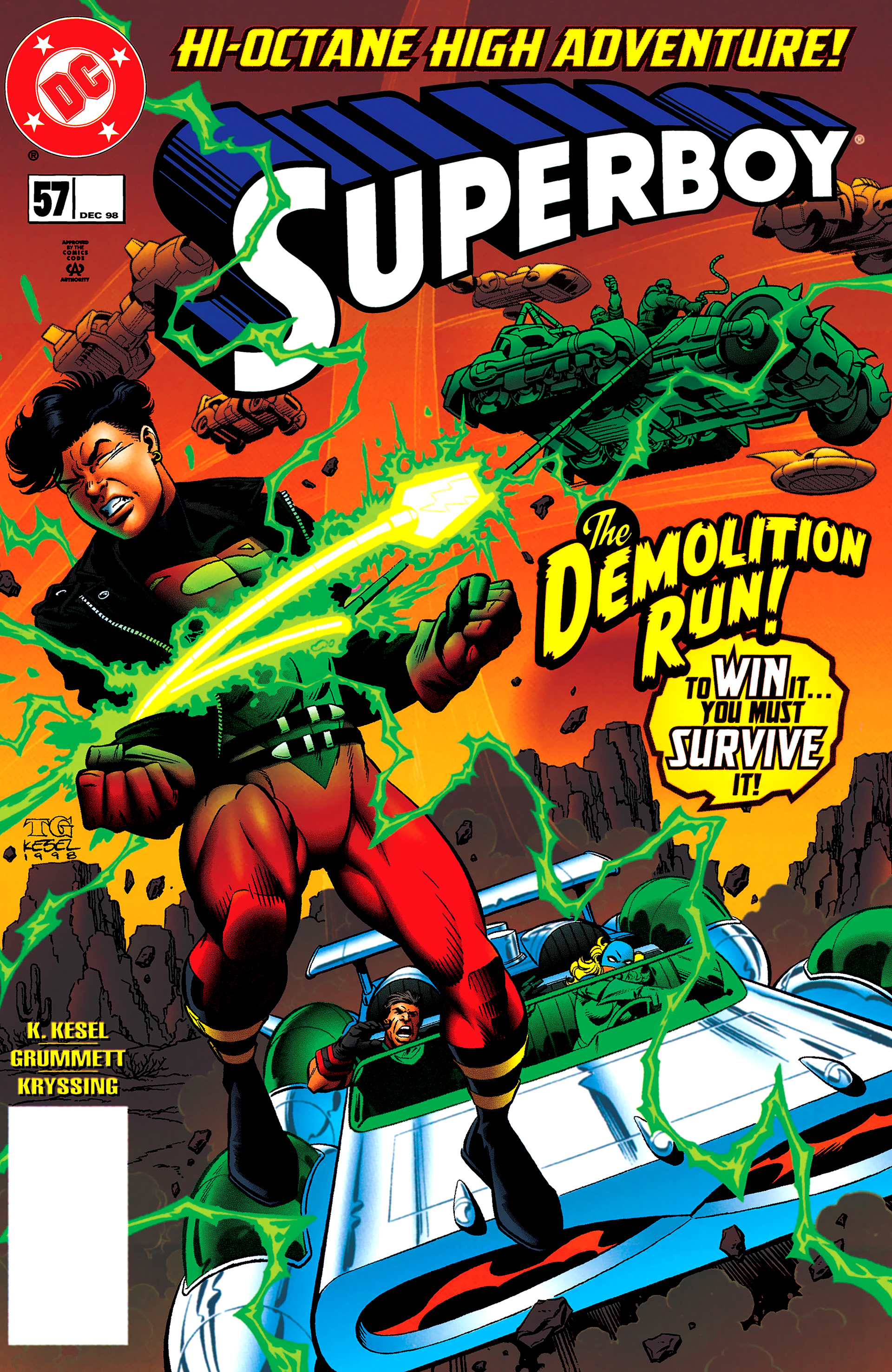 Read online Superboy (1994) comic -  Issue #57 - 1