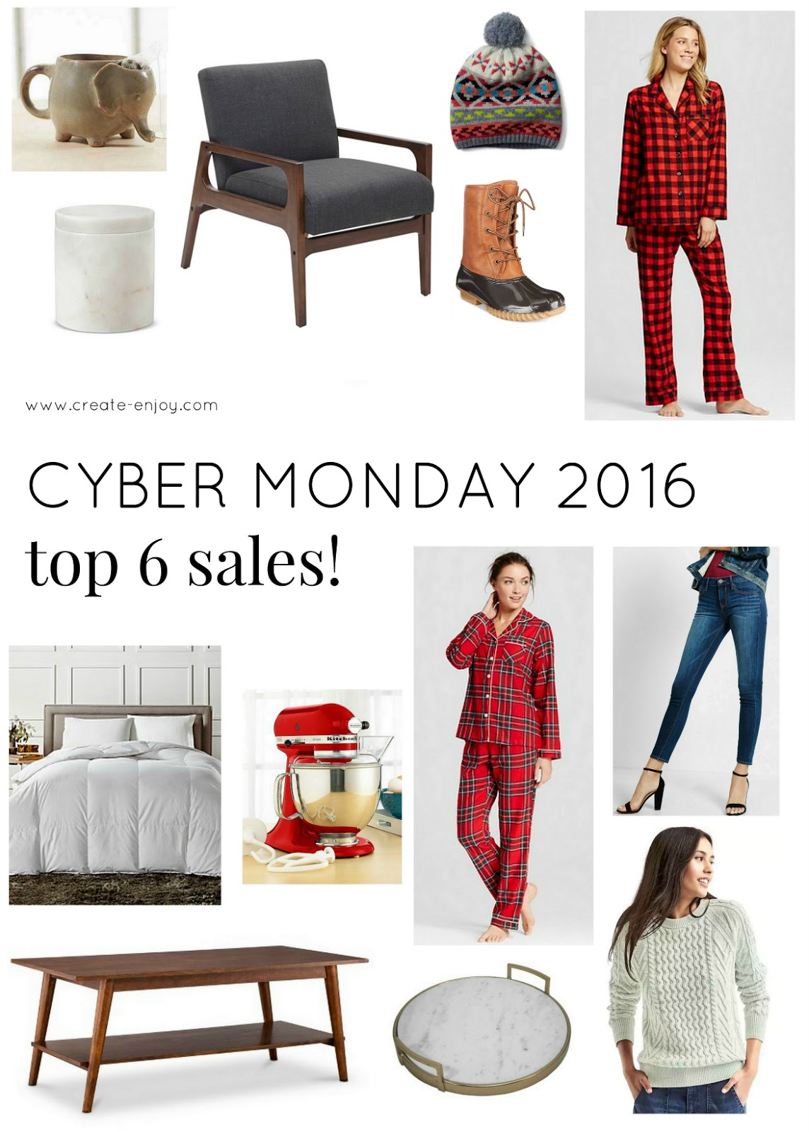 My top 6 Cyber Monday sales! / Create / Enjoy