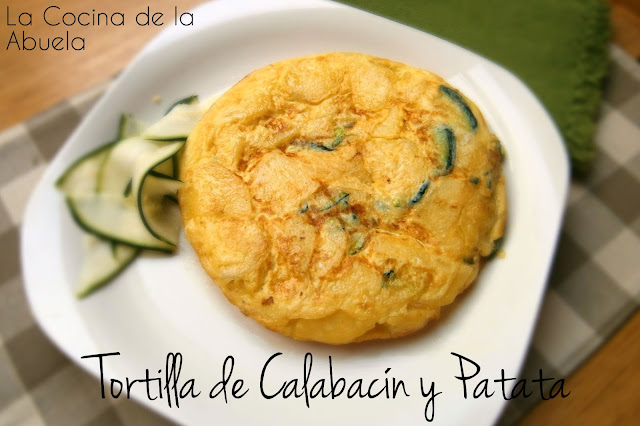 Tortilla de Calabacín y Patata.