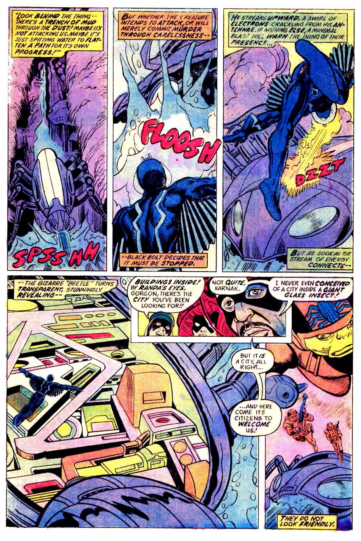 Read online Inhumans (1975) comic -  Issue #7 - 9