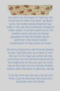 This-n-that; a little crafting: Memorize: The Living Christ printable ...