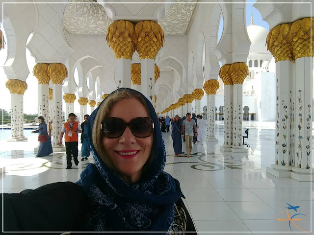 A Grande Mesquita Sheikh Zayed, símbolo de Abu Dhabi!