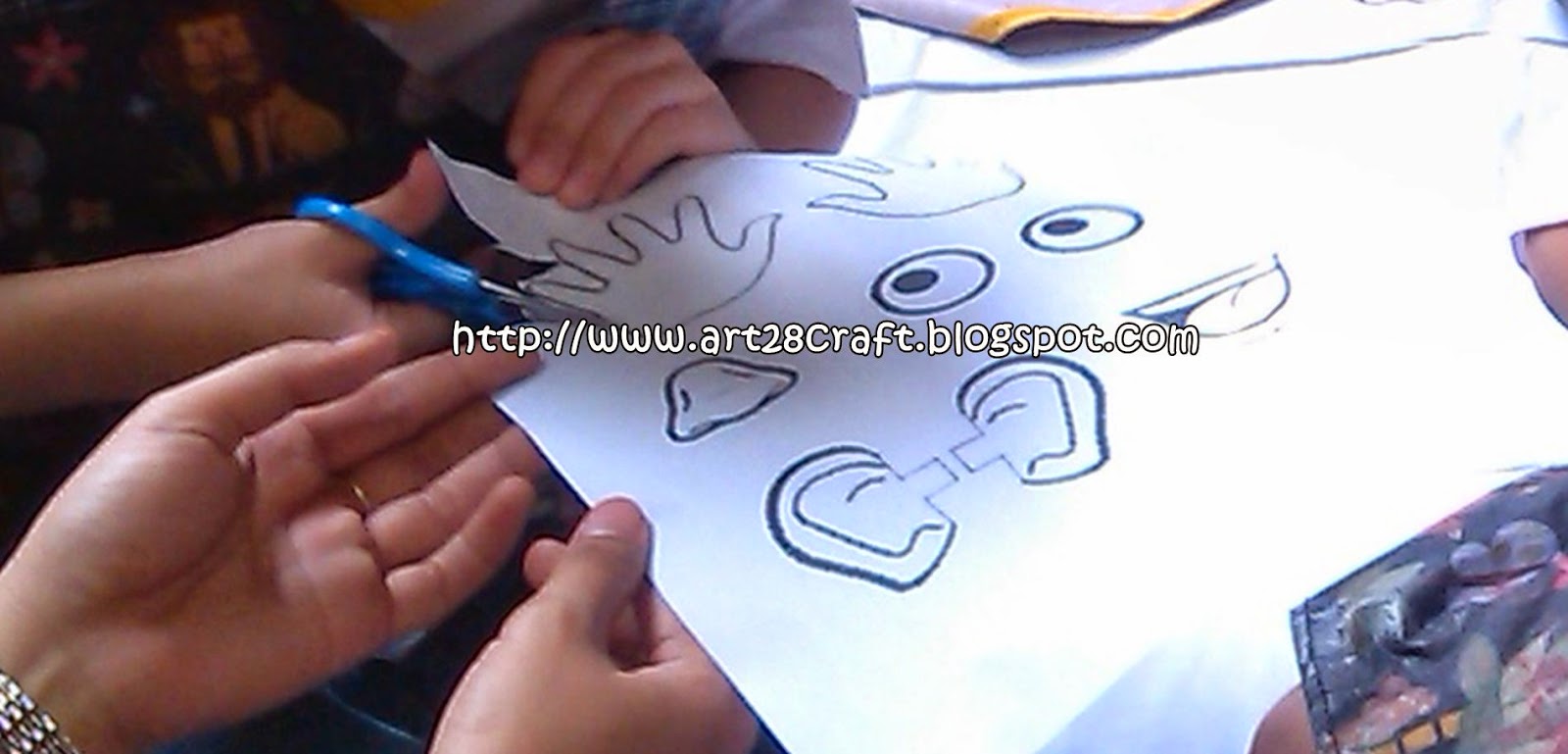 Art28craft Sense 5 Panca Indera Scissor Skills Mengajarkan Anak Melatih