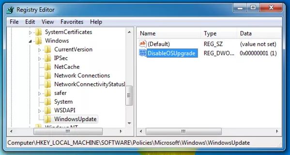 How To Stop Windows 7/8 From Automatically Downloading Windows 10 Registry%2BEditor%2B%255B%2BWindows%2B7%2B%255D