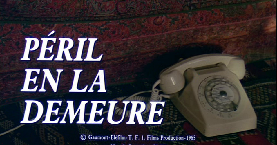 Jean Dorel regarde des films Péril en la demeure (Michel Deville, 1985) Jean Dorel regarde des films Péril en la demeure (Michel Deville, 1985)