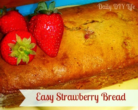 Moist & Delicious Strawberry Bread