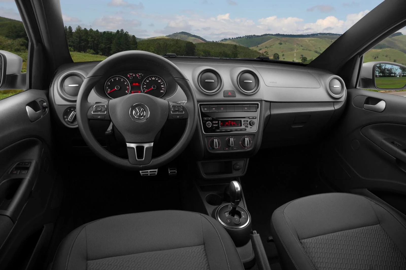 novo VW Gol G6 2015 - interior