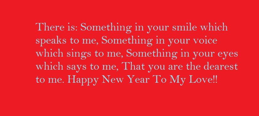 Happy New Year Quotes for Lovers