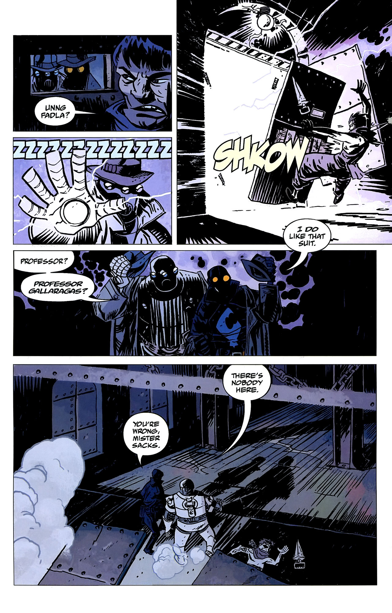 Read online Lobster Johnson: The Iron Prometheus comic -  Issue #2 - 4