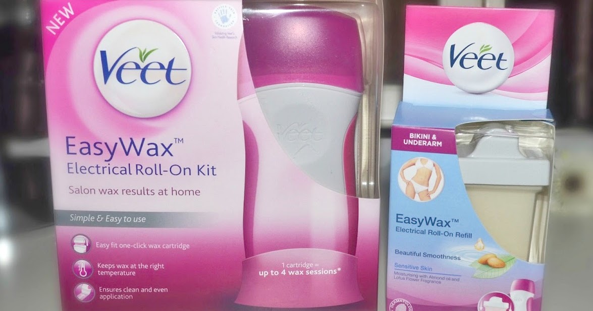 Veet Easy Wax RollOn Wax Kit Beautiful Solutions