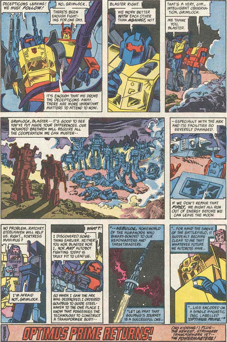 The Transformers (1984) issue 41 - Page 23