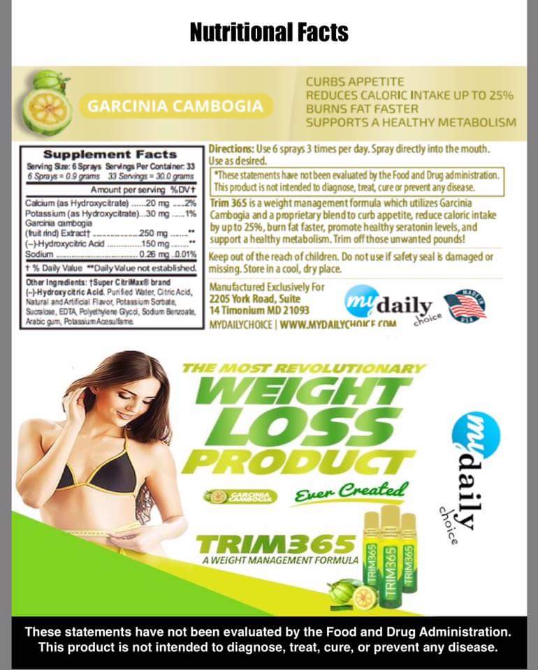 My Daily Choice Trim 365