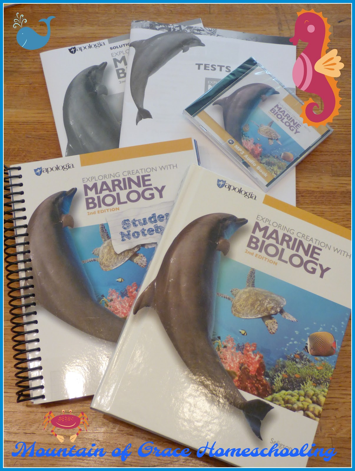 Mountain of Grace Homeschooling Homeschool Crew Review Marine Biology