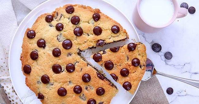 Cookie Geant Xxl Aux Pepites De Chocolat Il Etait Une Fois La