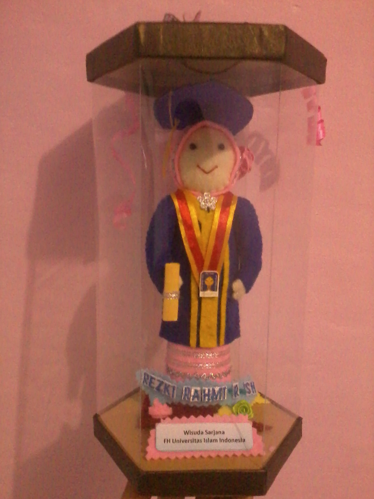 Boneka Wisuda UII : Toko Online Bantal Handmade | Jual ...