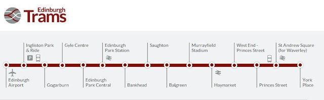 Edinburg Trams - Tranvía de Edimburgo