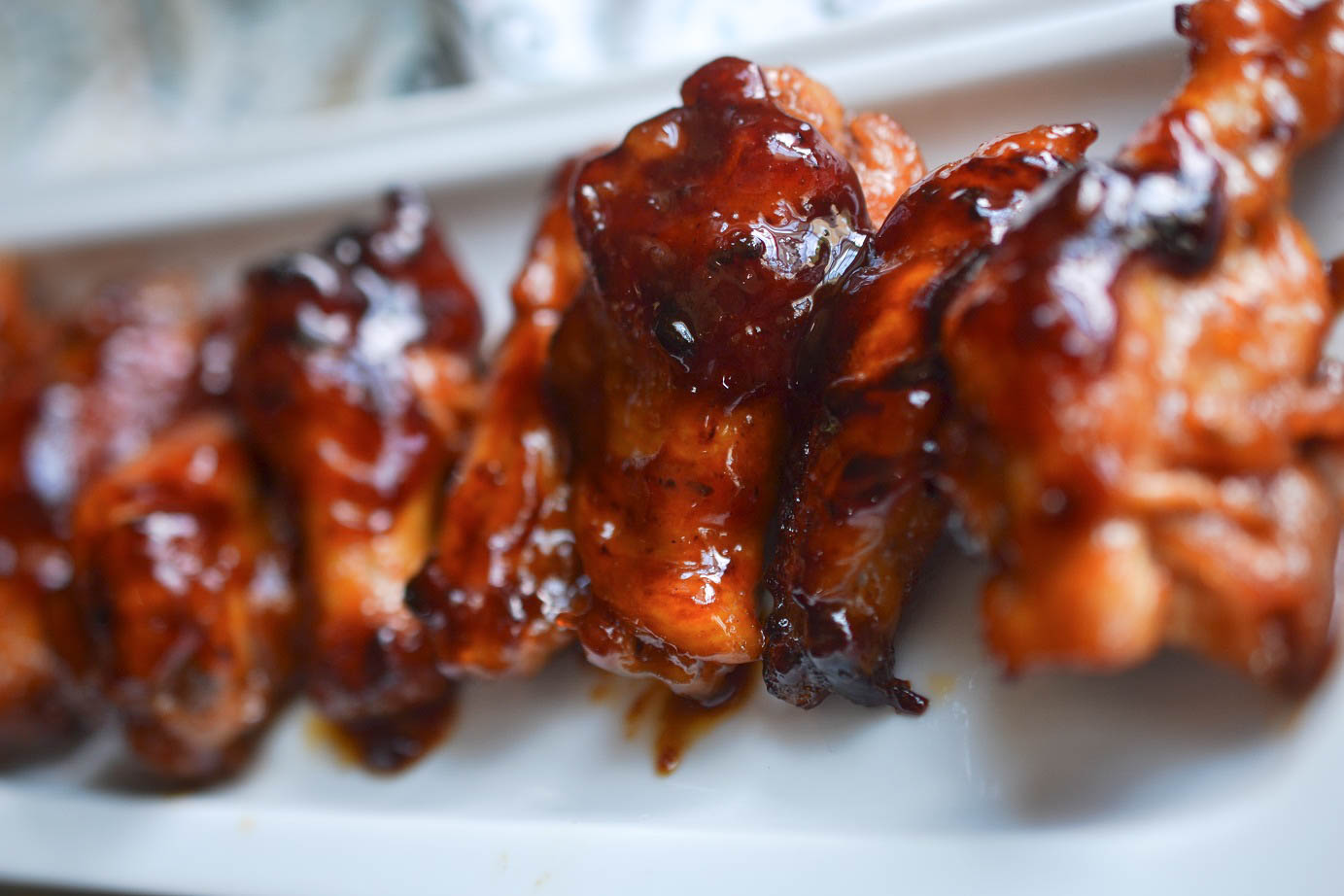 Greedy Girl Deliciously basic honey bbq wings
