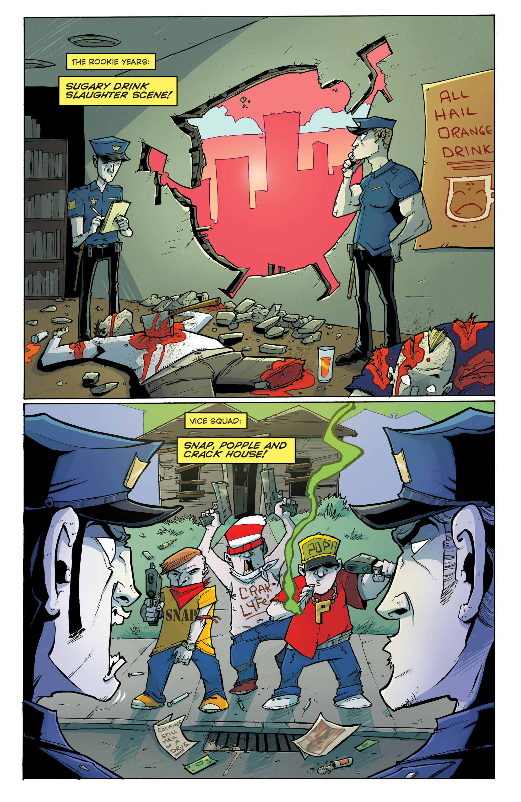 Read online Chew comic -  Issue # _TPB 9 - Chicken Tenders - 128