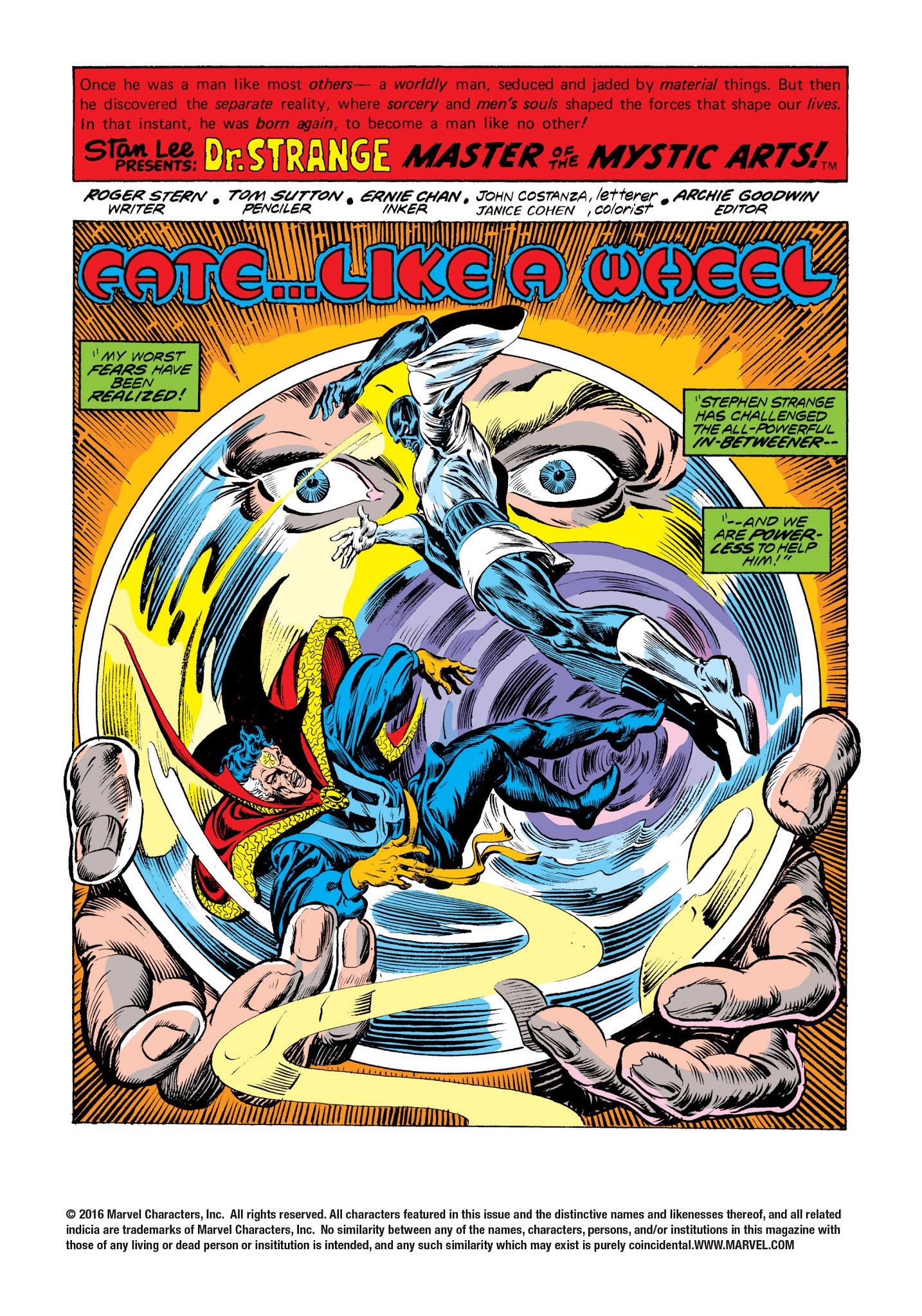 Read online Marvel Masterworks: Doctor Strange comic -  Issue # TPB 7 (Part 1) - 97