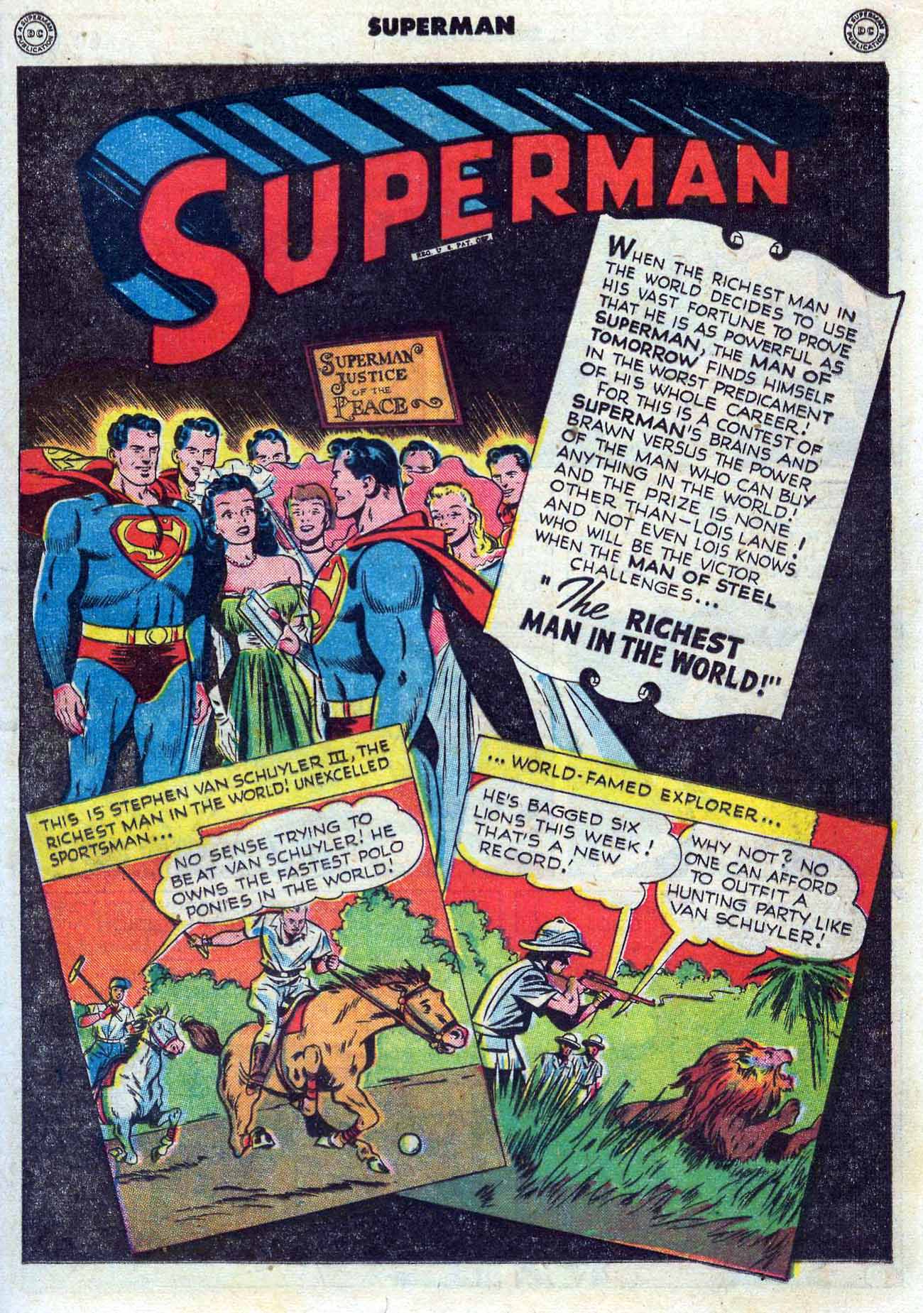 Read online Superman (1939) comic -  Issue #55 - 19