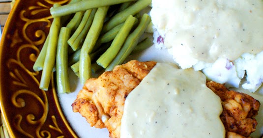 Chicken Fried Chicken with Pan Gravy | The Two Bite Club