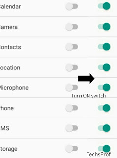 Toggle Permissions of all apps
