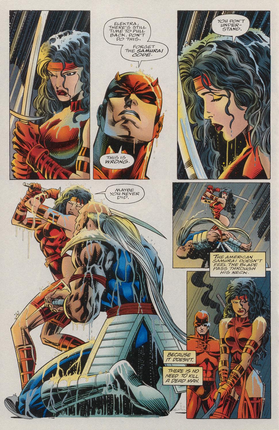 Elektra (1996) Issue #13 - Seppuku (American Samurai Part 3) #14 - English 19