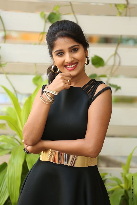 Meghana Lokesh at Idi Maa Prema Katha Interview