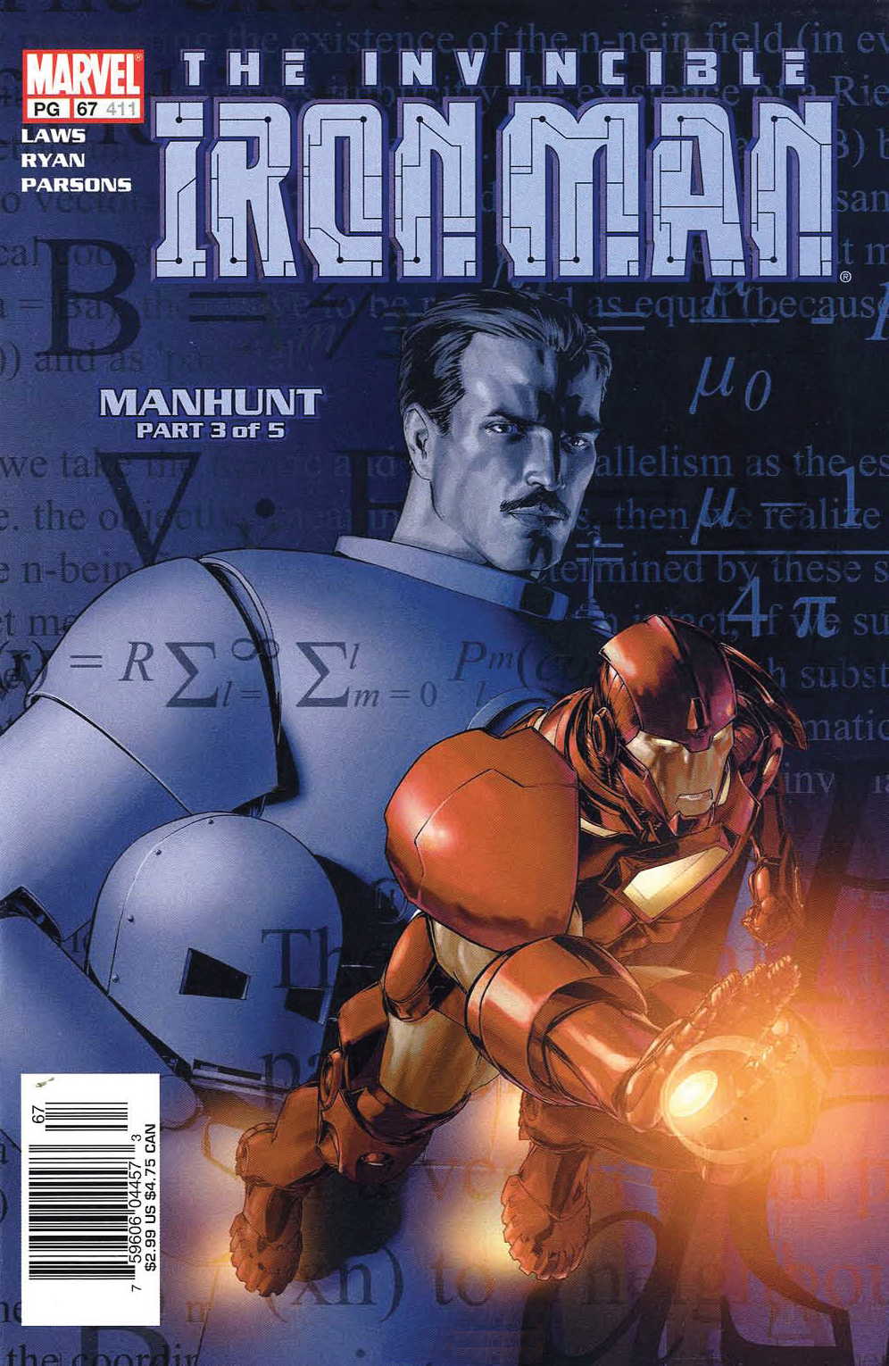 Read online Iron Man (1998) comic -  Issue #67 - 1