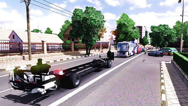 Mod Chassis Bus Hino RK Euro Truck Simulator 2
