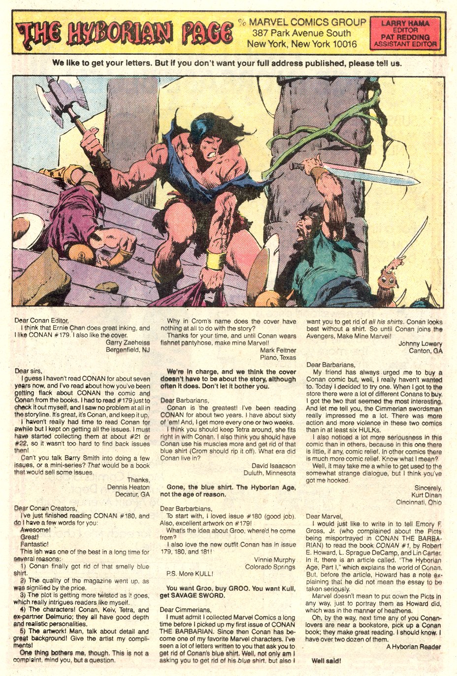 Conan the Barbarian (1970) Issue #184 #196 - English 25