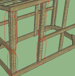 chicken door coop run simple plans build suburban wall corner printable step support eight each