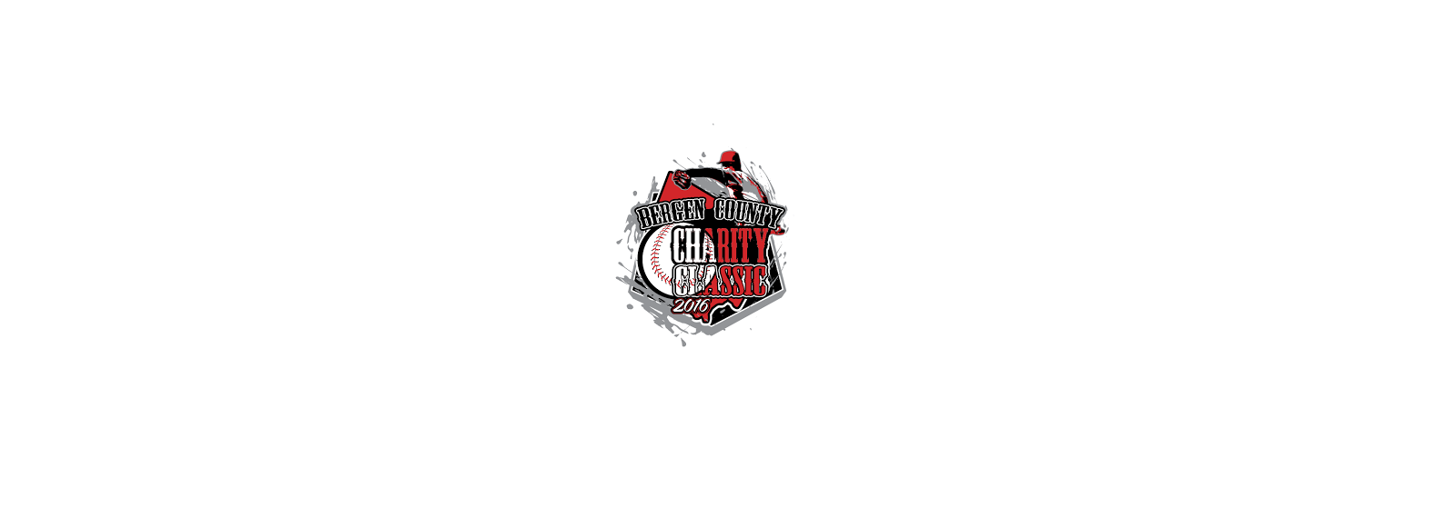 VECTOR LOGO DESIGN FOR PRINT BERGEN COUNTY CHARITY CLASSIC BASEBALL EVENT