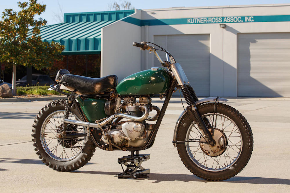 triumph scrambler desert sled