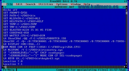 Mantenimiento de Equipo de Computo Básico By Edgar: Archivo.Config.Sys ...