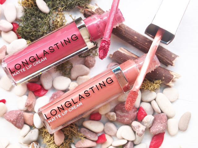 lt pro long lasting matte lip cream in 03 and 04, a local brand lip cream that last long on lips, non transferable and dry quickly. With a cheap price and a good quality that is similar to high end brands, it is one of the local brand best product.