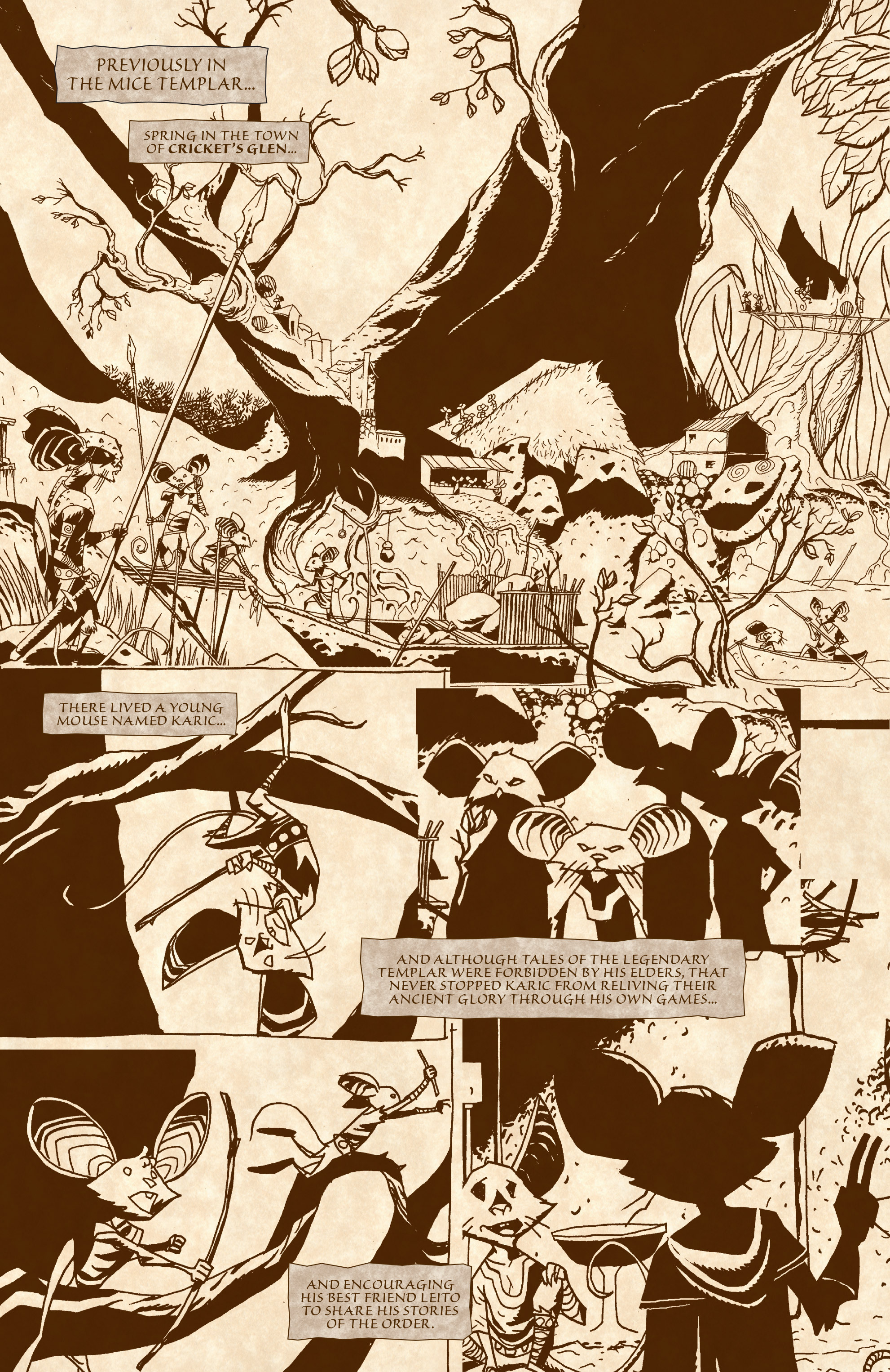 The Mice Templar Volume 3: A Midwinter Night's Dream issue TPB - Page 16