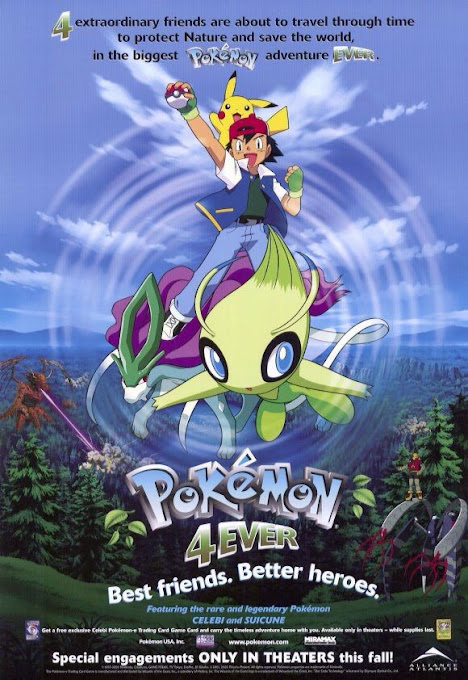 Pokemon Movie 4: Celebi Và Cuộc Gặp Gỡ Vượt Thời Gian - Pokemon Movie 4: Celebi Voice Of The Forest Pokemon Movie 4: Celebi Và Cuộc Gặp Gỡ Vượt Thời Gian