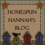 Homespun Hannah's Blog