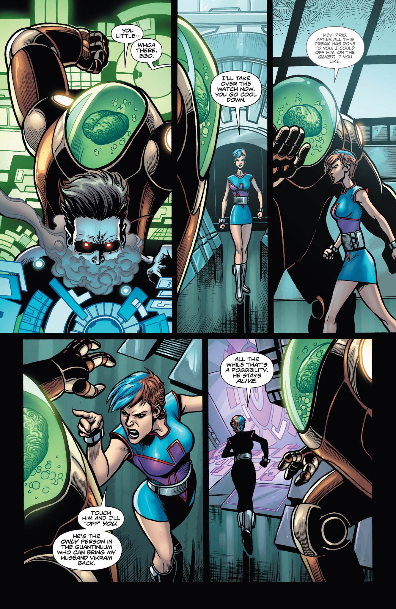 Read online The Hypernaturals comic -  Issue #10 - 17