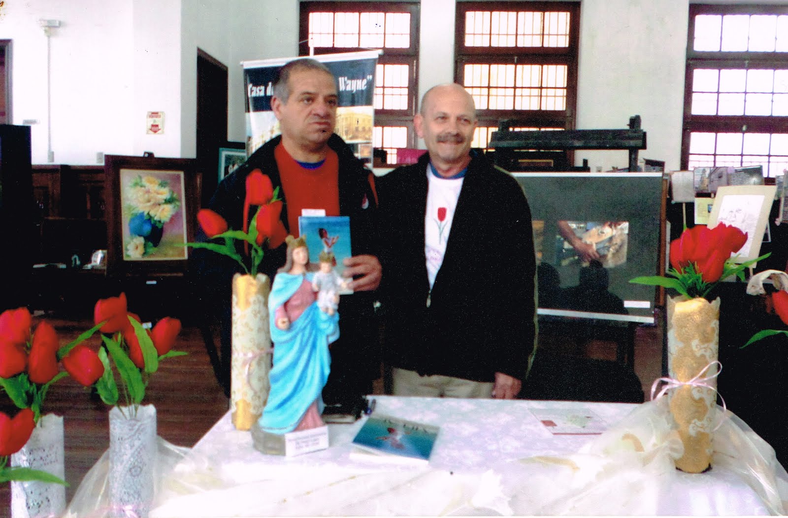 Manoel Ianzer com Ademir Jardim Martins