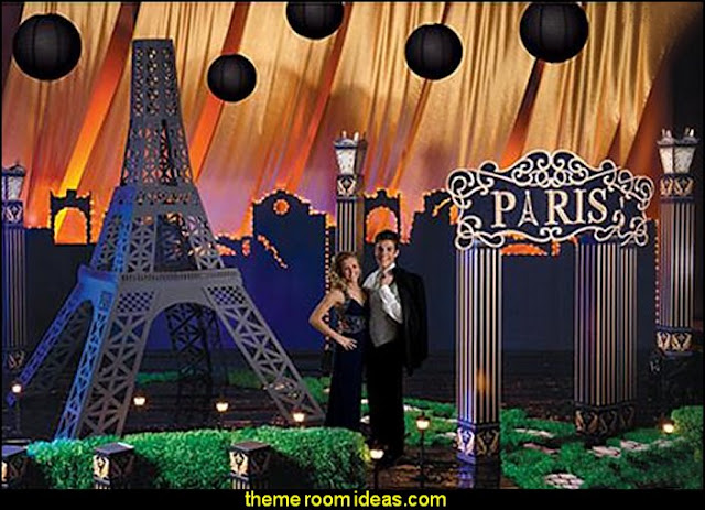 Paris party decorations - Paris themed party supplies - Party in Paris Birthday Party Decorations  -  Pink Paris Party -  Paris party balloons - Eiffel Tower Favor Boxes -  French-themed celebration  - Pink Poodle Paris Theme Birthday Party