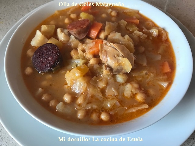 Olla De Coles Malagueña.
