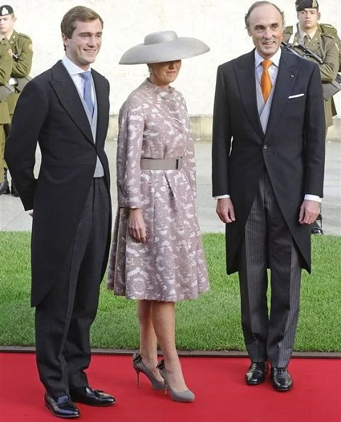 wedding ceremony of Prince Guillaume and Princess Stephanie