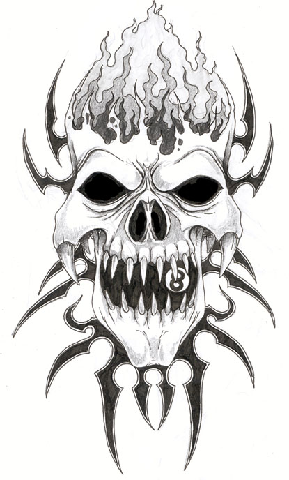 Amazing How To Draw A Skull Tattoo  Learn more here 