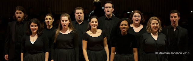 The current young artists at the National Opera Studio (Photo Malcolm Johnson)