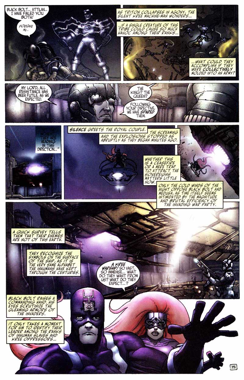 Read online Inhumans (2000) comic -  Issue #1 - 14