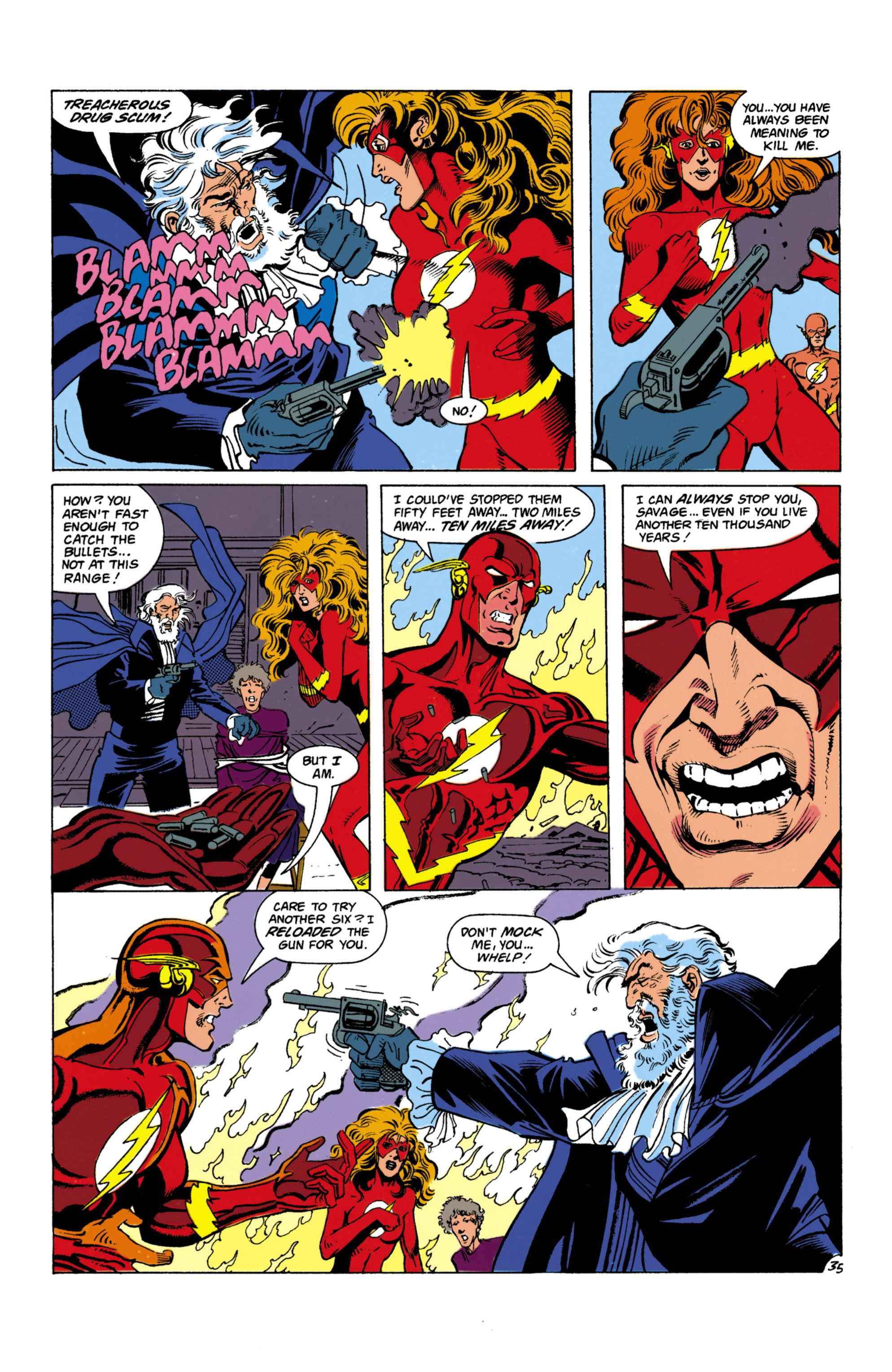 Read online The Flash (1987) comic -  Issue #50 - 36