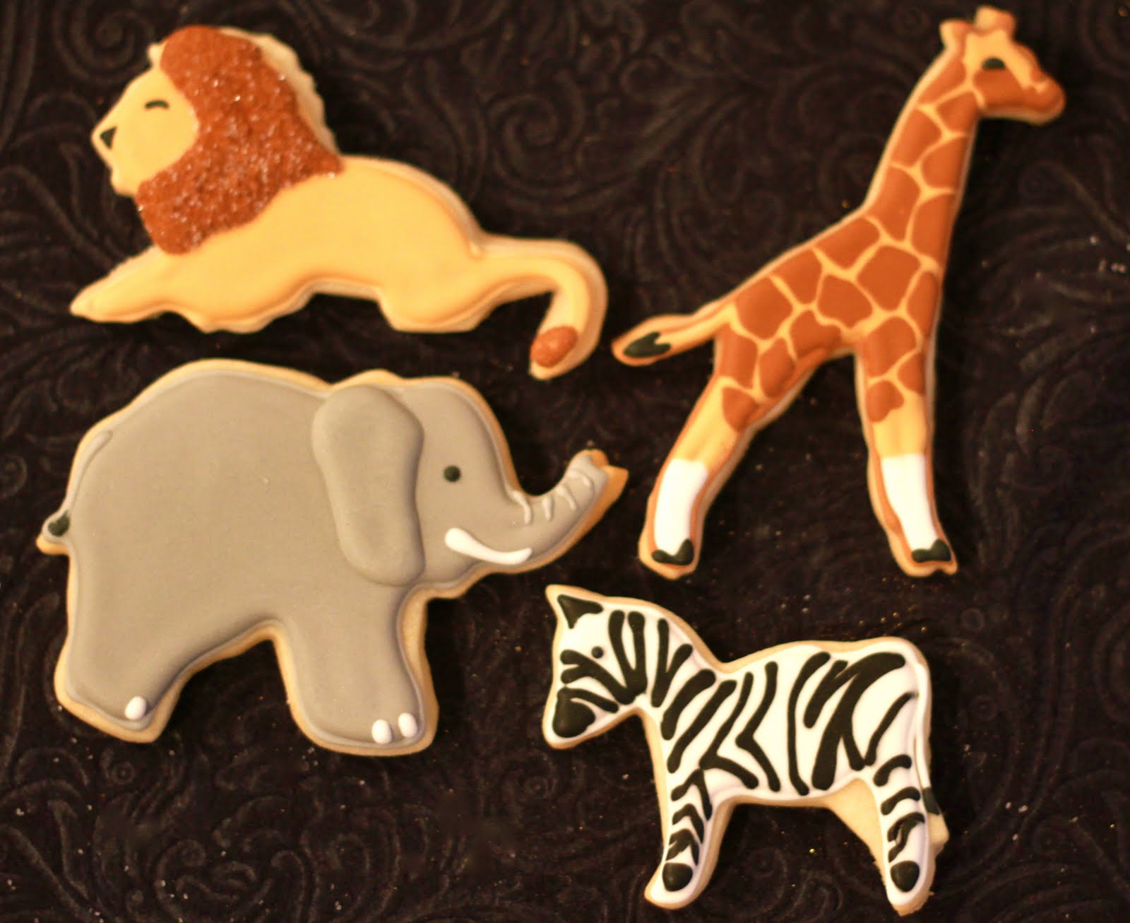 Exquisite Cookies Zoo Animal Cookies