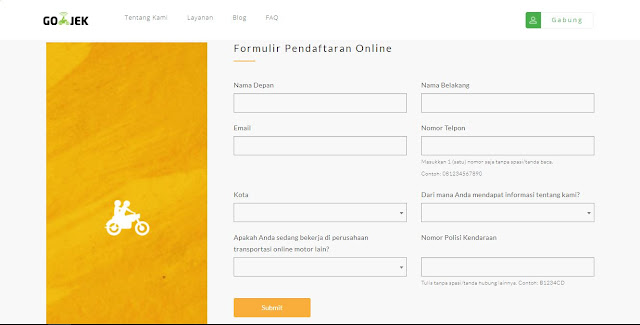 Cara Daftar Gojek Cara Daftar aplikasi Gojek